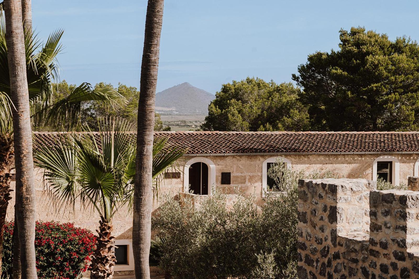 Sa Talaia Blanca Villa Muro Exterior foto