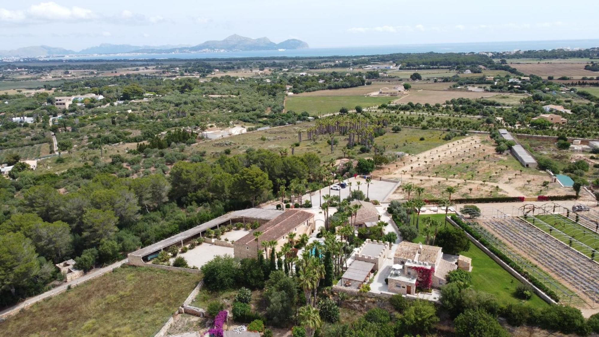 Sa Talaia Blanca Villa Muro Exterior foto