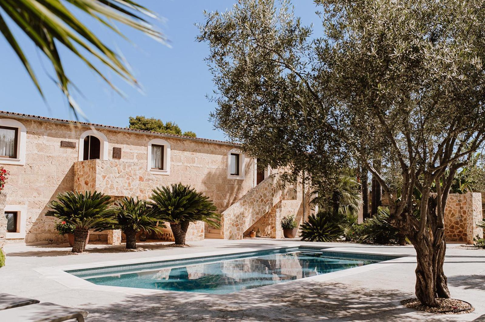 Sa Talaia Blanca Villa Muro Exterior foto