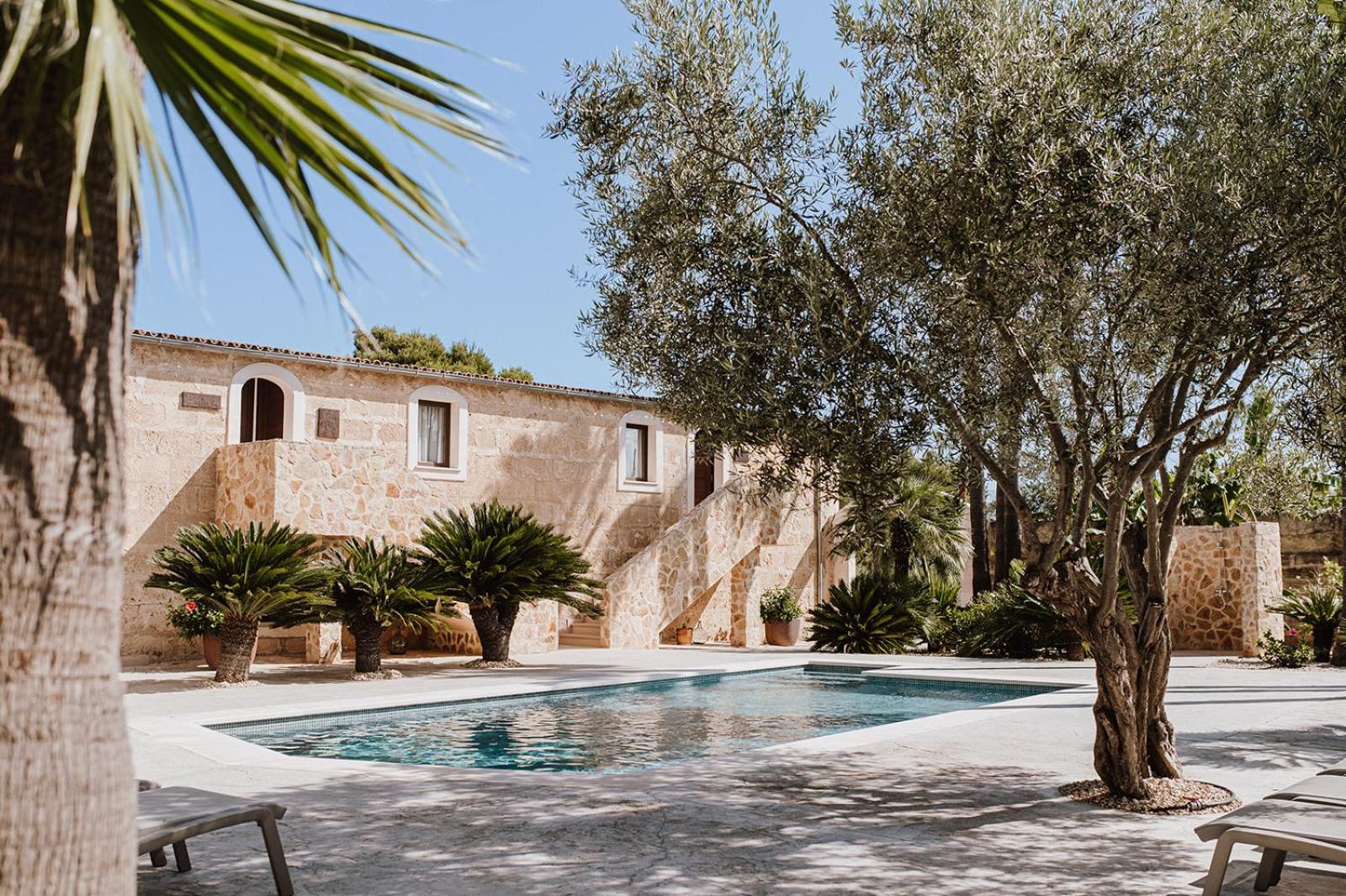 Sa Talaia Blanca Villa Muro Exterior foto