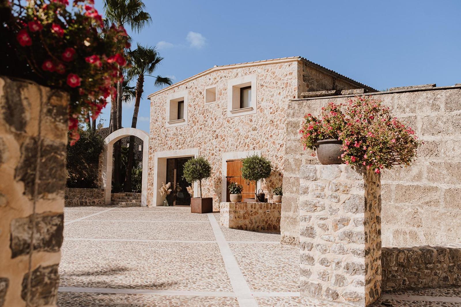 Sa Talaia Blanca Villa Muro Exterior foto