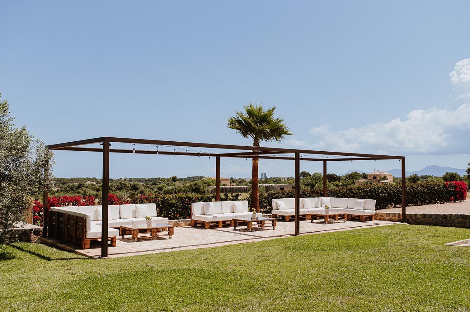 Sa Talaia Blanca Villa Muro Exterior foto