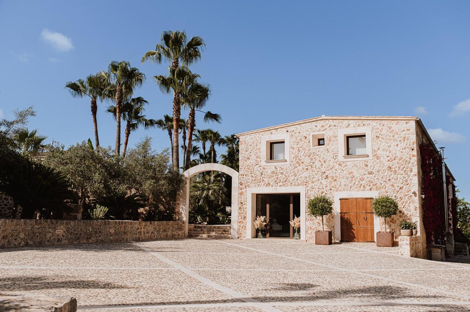 Sa Talaia Blanca Villa Muro Exterior foto
