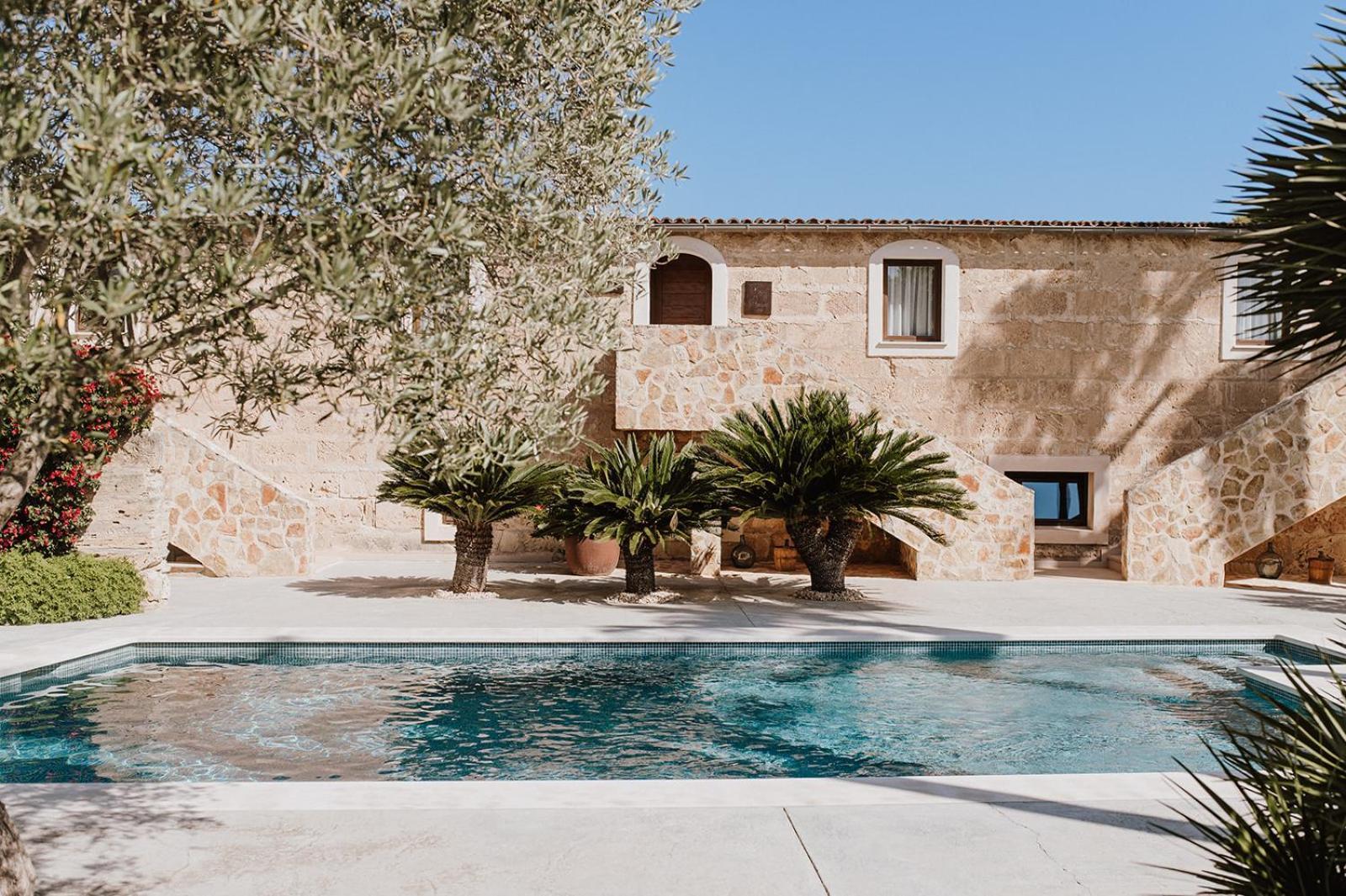 Sa Talaia Blanca Villa Muro Exterior foto