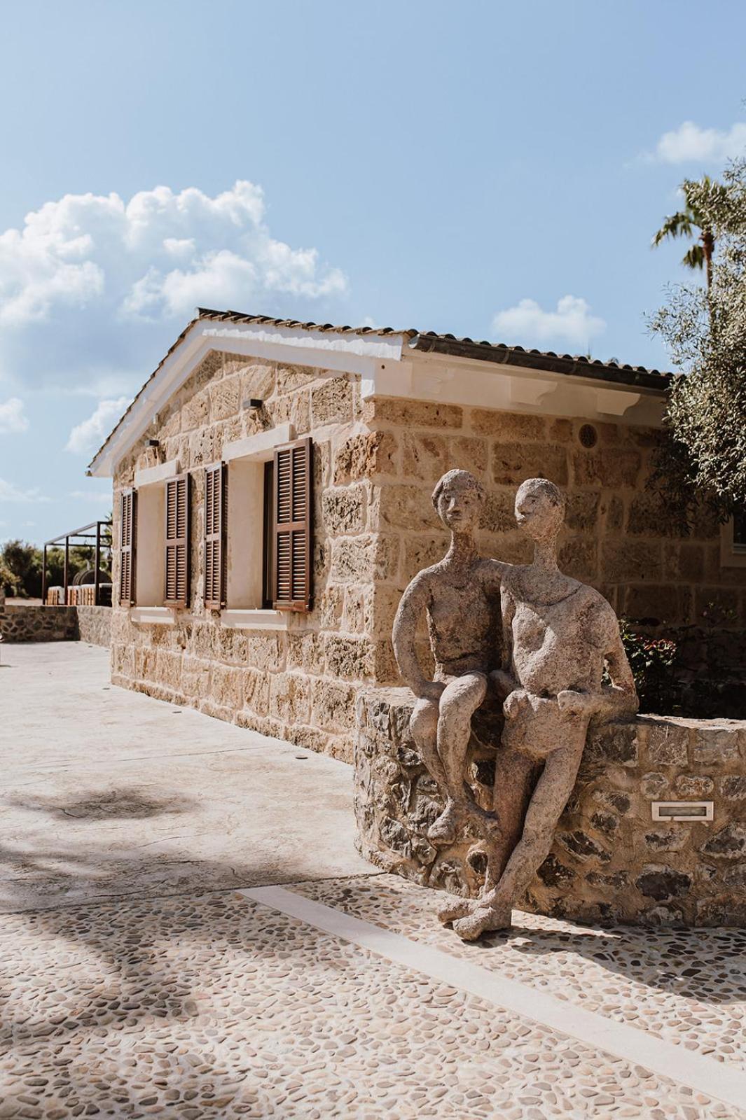 Sa Talaia Blanca Villa Muro Exterior foto